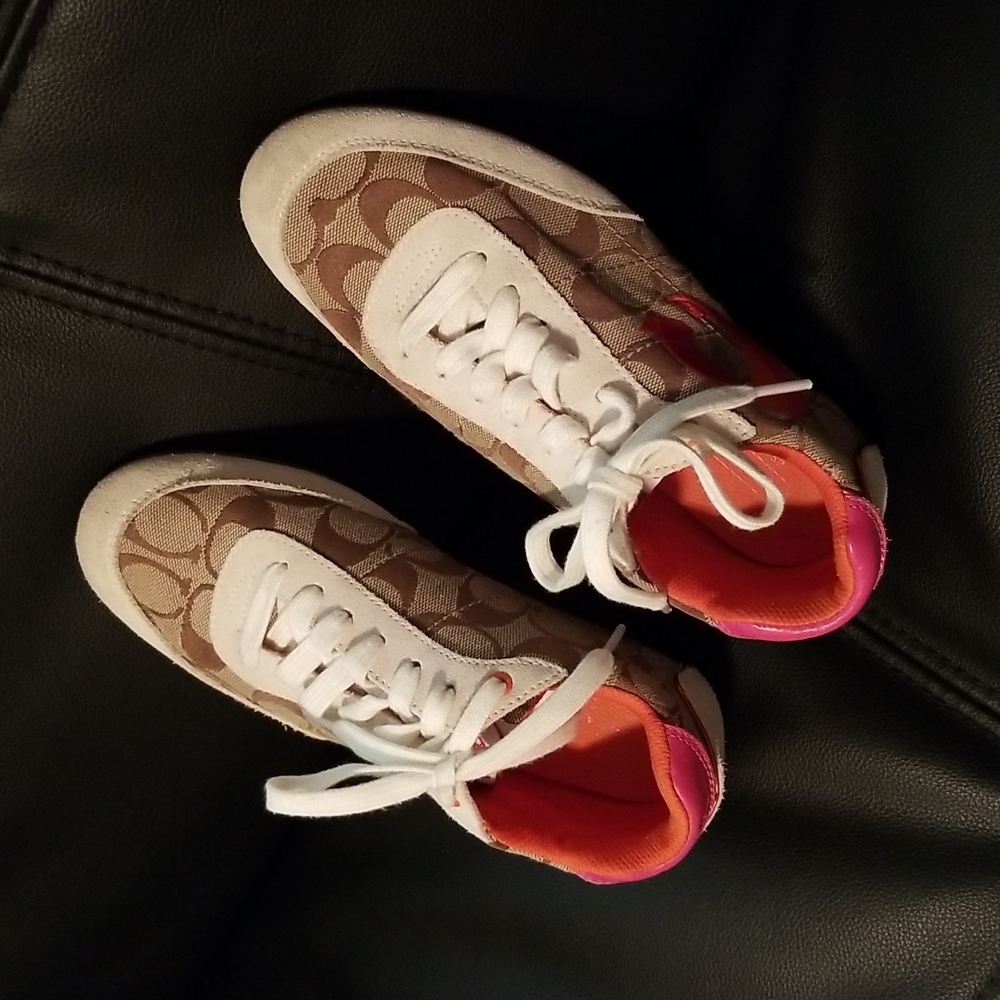 Coach tennis shoes